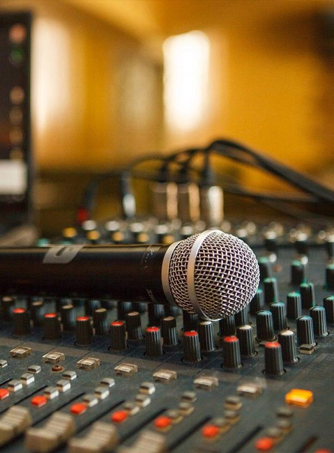 Landing page по аренде звукового оборудования