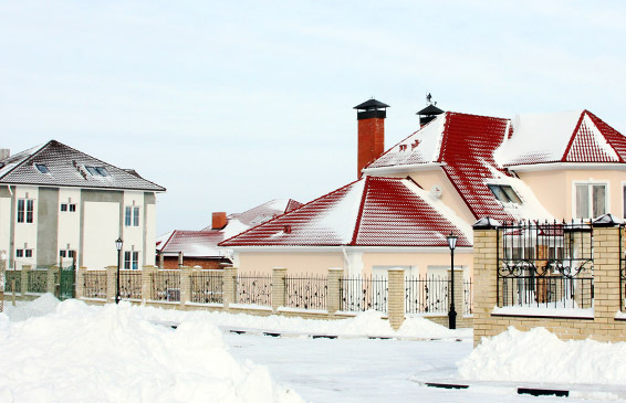 Сайт УК коттеджного поселка «Волжский Прайд»